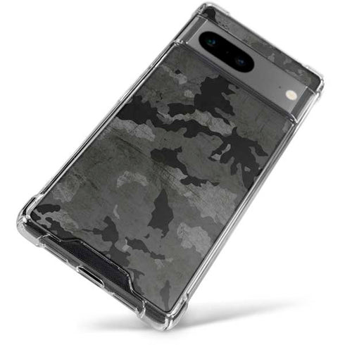Digital Camo Google Pixel 8 Clear Case